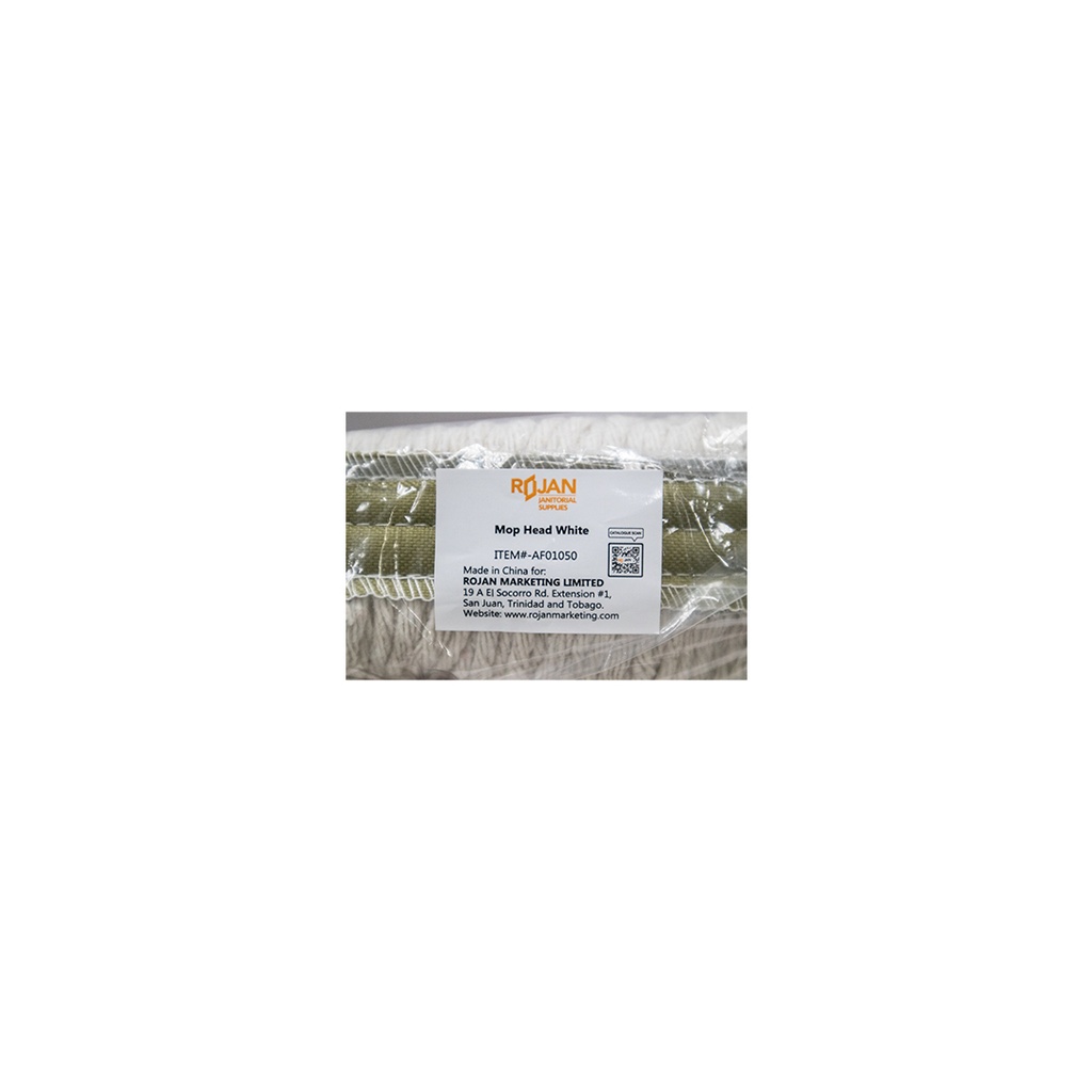 Rojan BBL White Mop Head 24 oz