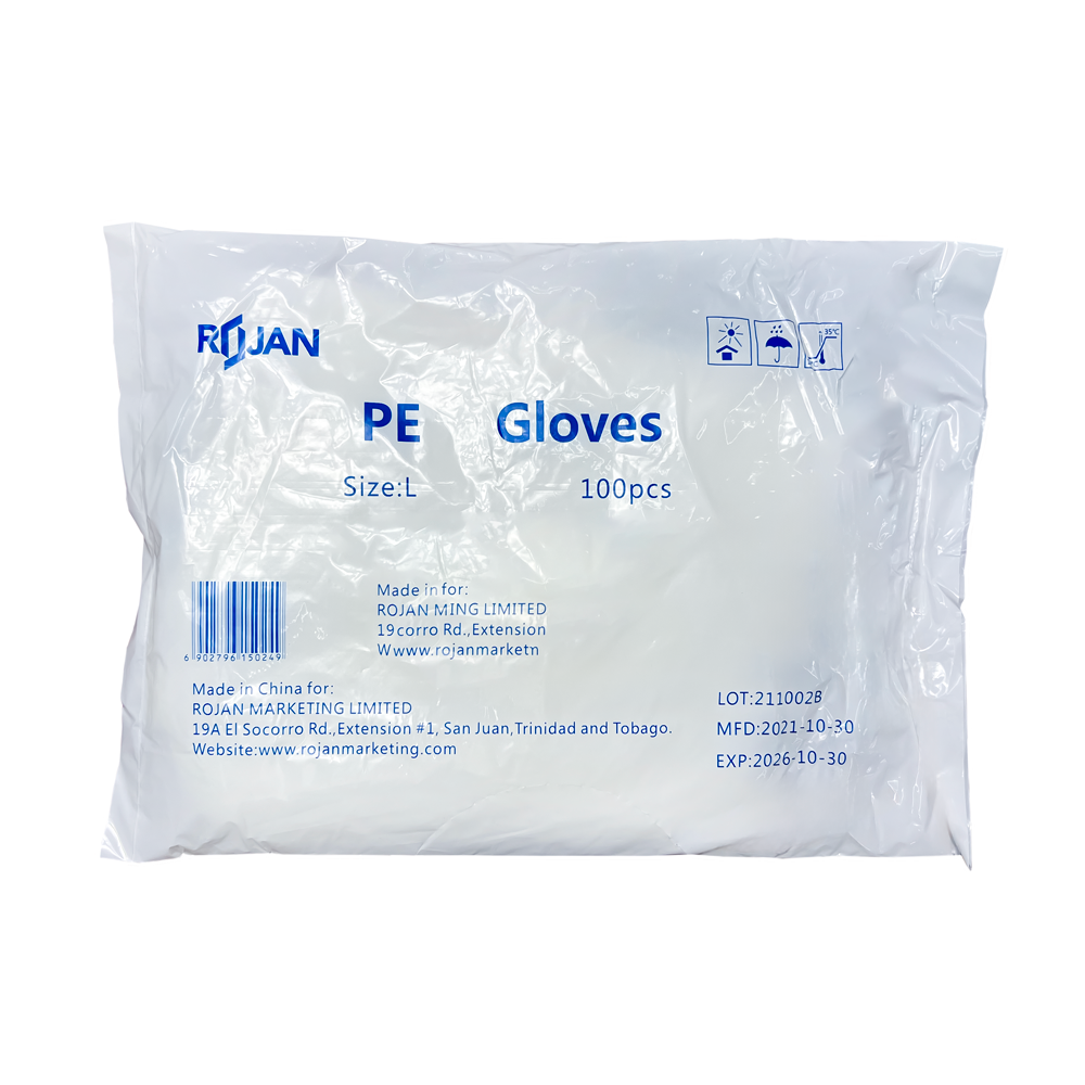 Rojan HDPE Disposable Gloves 100pk