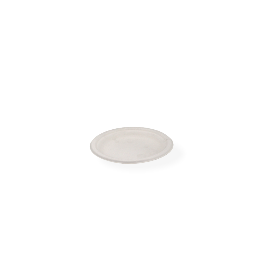 Biodegradable Round Plate (125pc)
