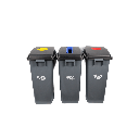 Rojan Waste Classification Bin 60L