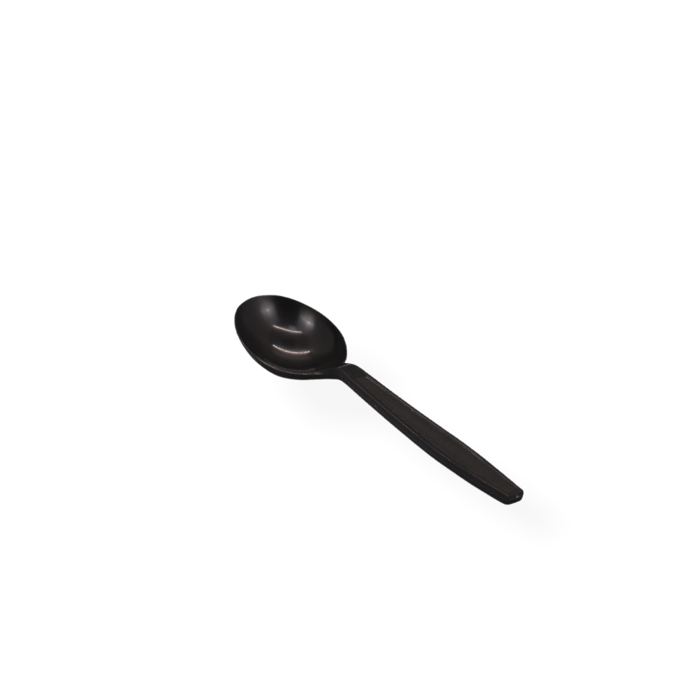 PP SOUP SPOON BLACK  4.2g