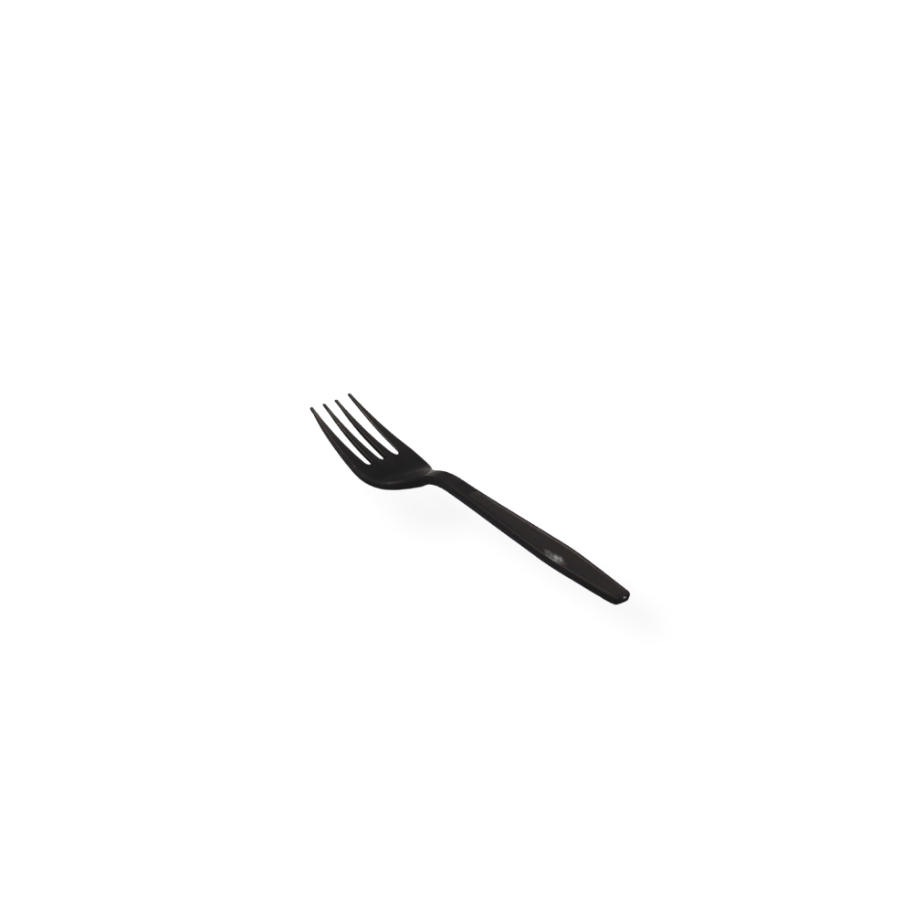 PP FORK BLACK (100) 4.5g