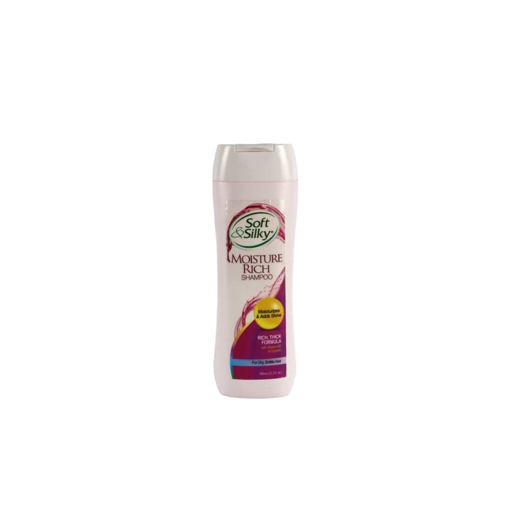 Soft & Silky Moisture Rich Shampoo and Conditioner 390ml
